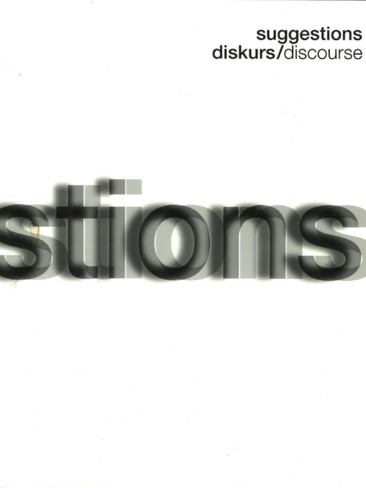 suggestions diskurs